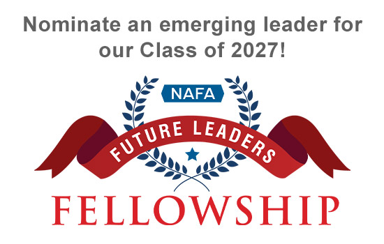 Nominate an emerging leader for our Class of 2027! NAFA Future Leaders Fellowship